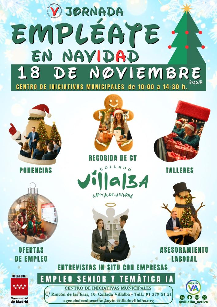 Imagen El Centro de Iniciativas acoge el próximo martes la V edición de la Feria ‘Empléate en Navidad’