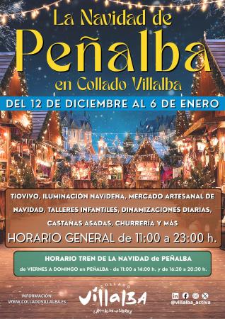 Imagen “La Navidad de Peñalba”: Collado Villalba inaugura un Parque Navideño un entorno único en un espacio lleno de historia y naturaleza