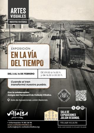 Imagen La Casa de Cultura acoge la exposición ‘En la vía del tiempo: cuando el tren transformo nuestro pueblo’, que repasa el papel del...