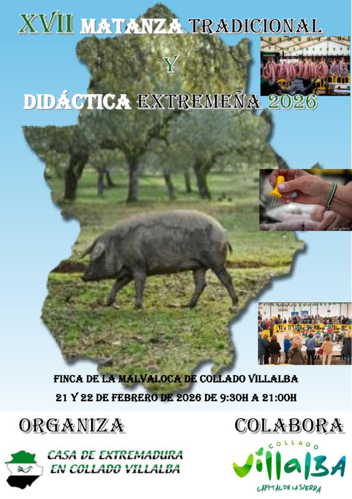 Imagen Este fin de semana se celebra la ‘XVII Matanza Didáctica Extremeña’ en la Carpa Malvaloca