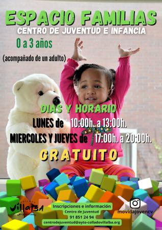 Imagen ‘Ludojuegos’ y  ‘Espacio para familias’, dos iniciativas gratuitas del área de Infancia y Juventud