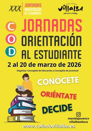Imagen Jornadas de Orientación al Estudiante 2026. Programa