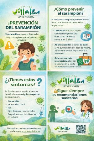 Imagen Collado Villalba pone en marcha una Campaña de Prevención del sarampión