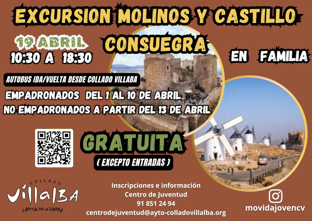 Imagen Programa de Excursiones en Familia: Visita a los molinos y castillo de...