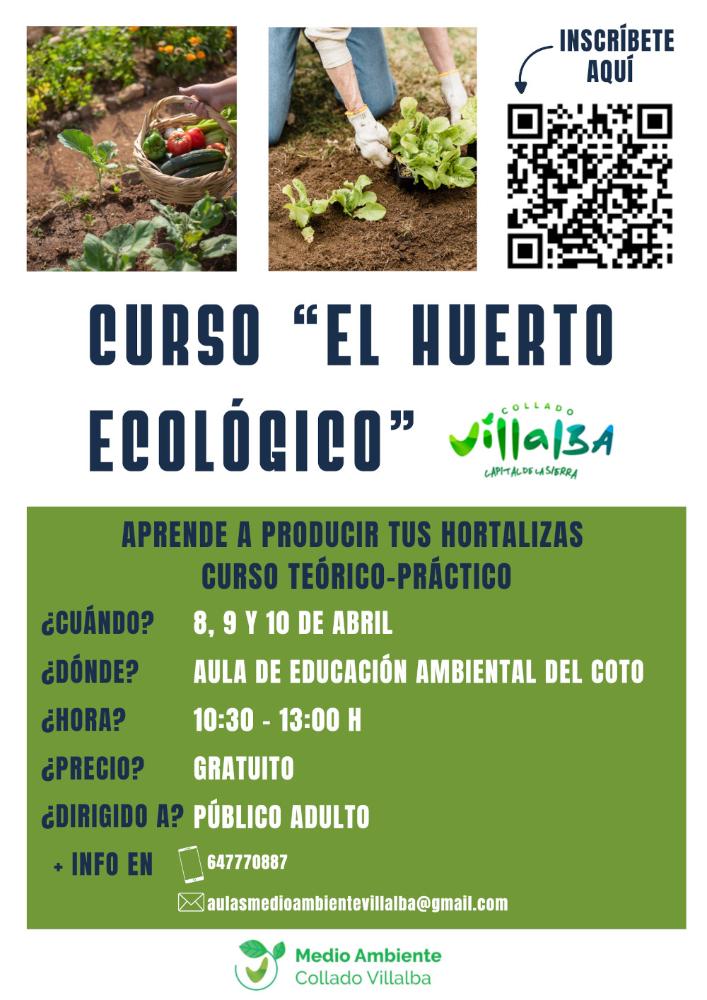 Imagen Nueva edición del curso “El huerto ecológico”, en el Aula de Educación...