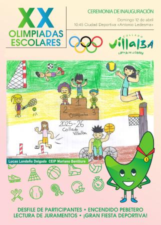Imagen Las Olimpiadas Escolares de Collado Villalba cumplen su XX aniversario con la participación de más de 4.800 alumnos