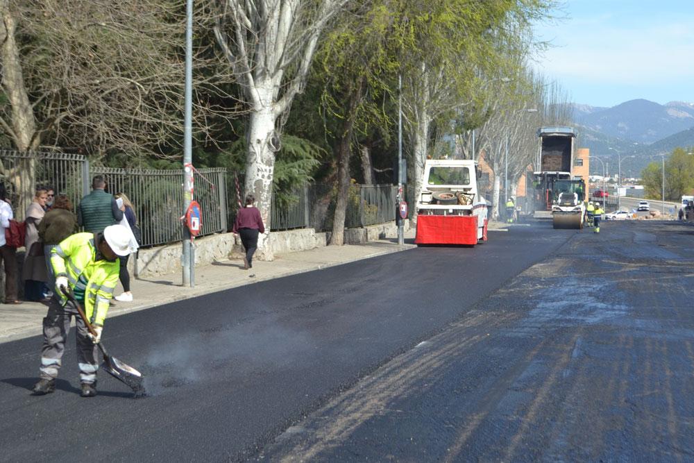 Imagen Cierre al tráfico de la Calle Rafael Alberti a partir del viernes 10 de abril por obras de asfaltado