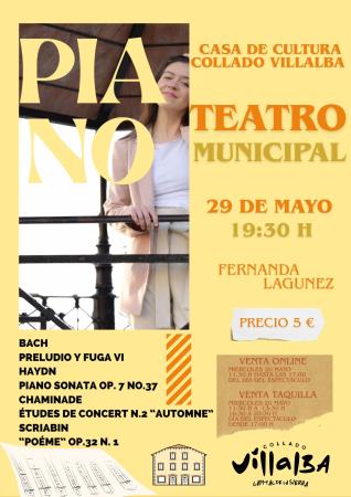 Brown and Orange Collage Music Concert Poster