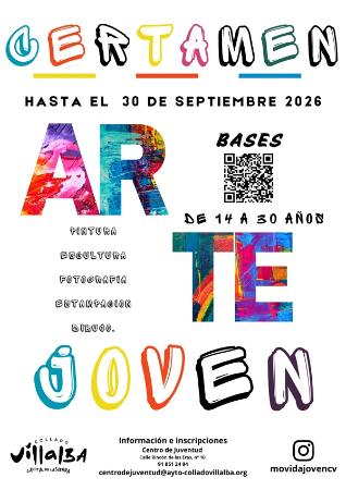 Imagen Abierto el plazo de inscripción para participar en el Certamen de Arte Joven 2026