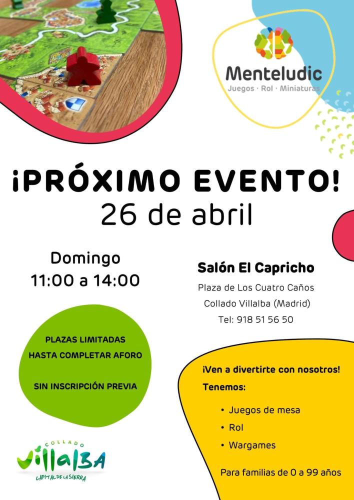 Imagen Este domingo, 26 de abril, nueva edición del ‘Programa Ocio en Familia’,...