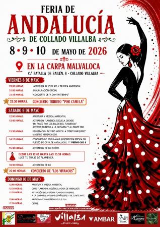 Imagen La Carpa de Malvaloca escenario del 8 al 10 de mayo de la Feria de Andalucía 2026
