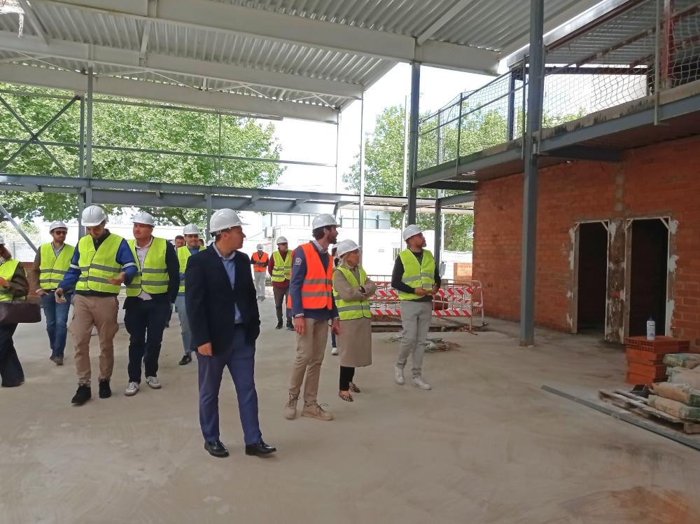 Imagen Las obras del Pabellón Quique Blas de Collado Villalba avanzan a buen ritmo