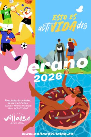 Imagen Collado Villalba presenta una completa Programación de Verano 2026 para niños y jóvenes