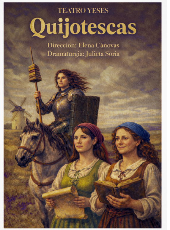 Imagen “Quijotescas”, en el Teatro de la Casa de Cultura de Collado Villalba