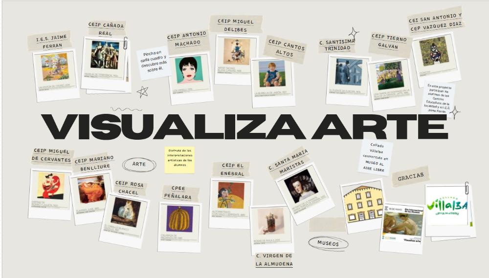 Imagen Los colegios de Collado Villalba celebran el Día Internacional de los Museos exhibiendo las obras realizadas por sus alumnos