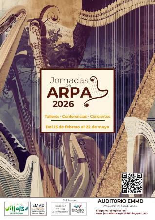 Imagen Concierto de clausura de las Jornadas de Arpa 2026