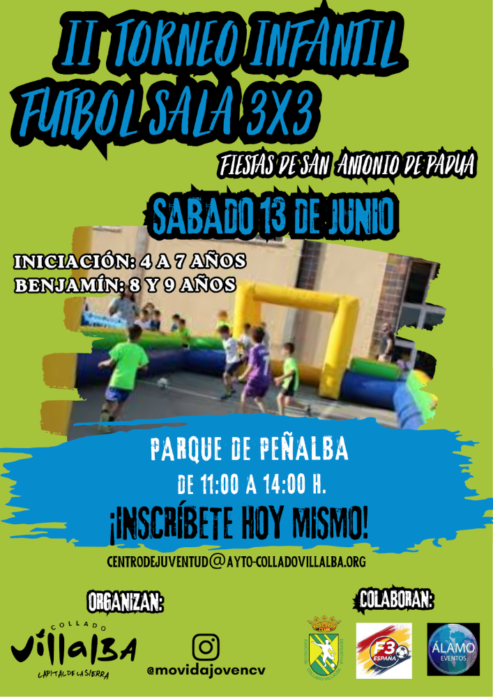 Imagen Abiertas las inscripciones para el Torneo Infantil 3x3 de fútbol sala en...