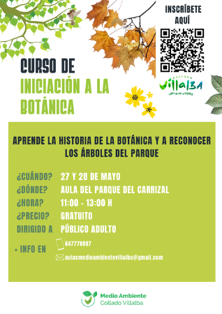 Imagen Curso de iniciación a la botánica en Las Aulas de Naturaleza