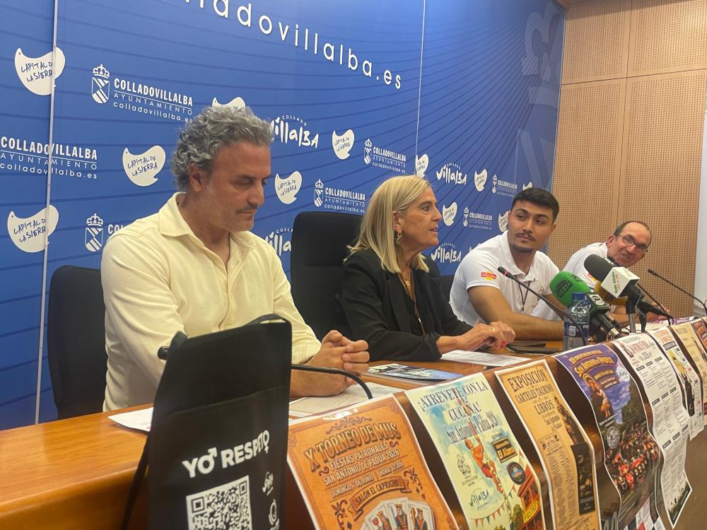 Imagen Todo preparado para las Fiestas de San Antonio de Padua 2026 en Collado Villalba-Pueblo