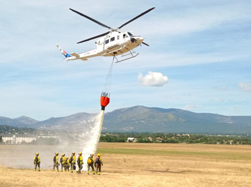 Imagen La Dehesa Boyal, escenario de la ‘IV Jornada sobre incendios forestales y trabajos aéreos’