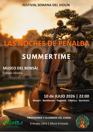 Imagen Collado Villalba se convertirá del 6 al 11 de julio en uno de los grandes referentes musicales del verano madrileño con la celebración...