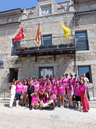 Imagen Un grupo de jóvenes franceses de Bègles visita Collado Villalba en el marco del tradicional intercambio juvenil de verano