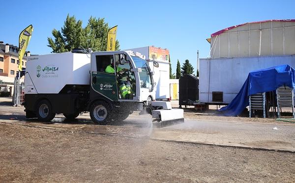 Imagen El Ayuntamiento refuerza el Servicio de limpieza, recogida de residuos y mantenimiento de jardines durante las fiestas de Santiago Apóstol
