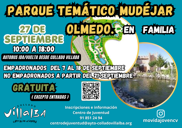 Imagen ‘Excursiones en Familia’ en septiembre: Ciudad de Olmedo y Parque Temático Mudéjar