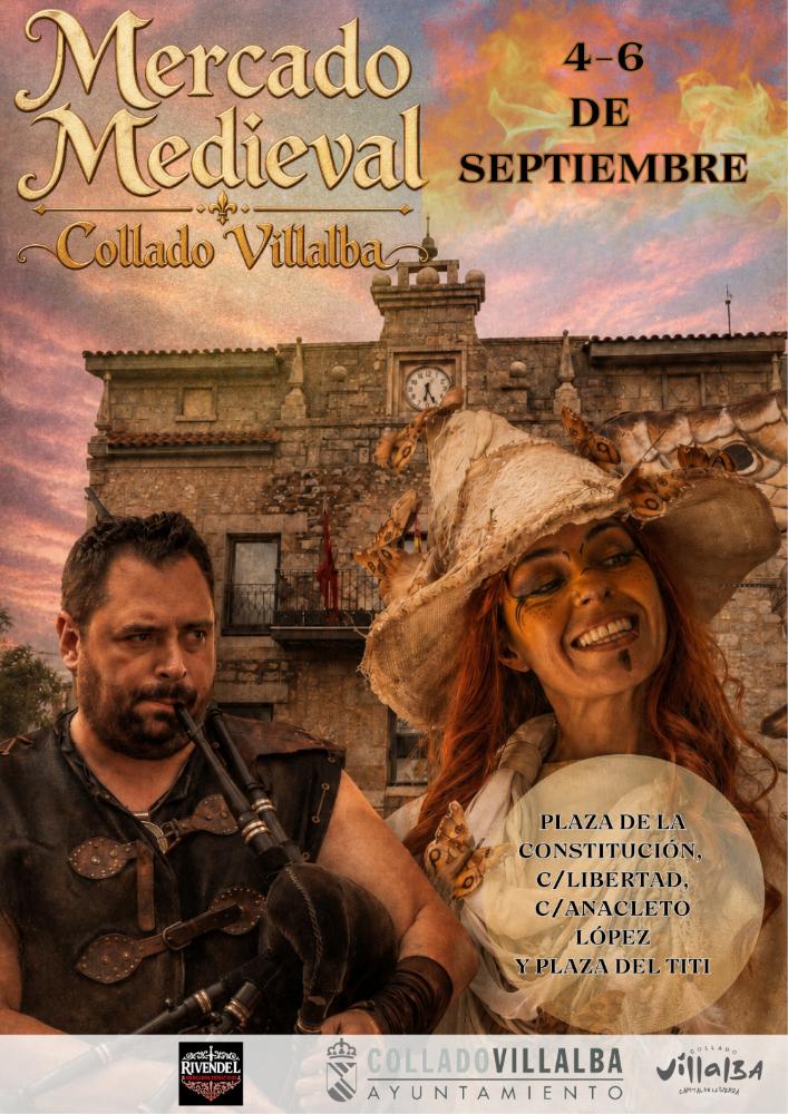Vuelve el Mercado Medieval al casco antiguo de Collado Villalba, cargado de actividades, talleres, pasacalles y espectáculos