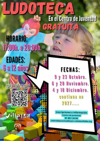 Imagen Vuelven los ‘Ludojuegos’ y el ‘Espacio para familias’ al Centro de Infancia y Juventud