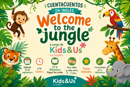 S26 sep welcome to the jungle kids 0-3 años AYTO