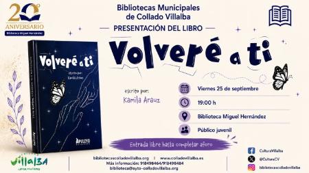 Presentación del libro "Volveré a ti" escrito por Kamila Arauz