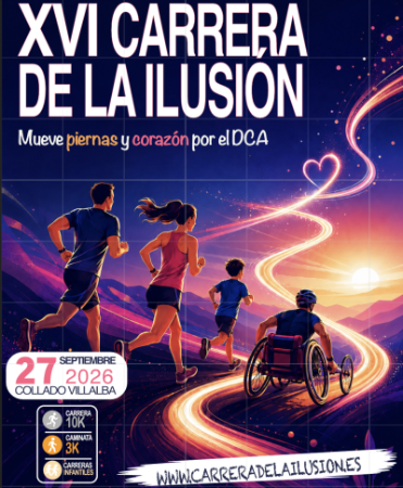Imagen Este domingo, 27 de septiembre, se celebra la XVI Carrera Solidaria de la Ilusión, de la Fundación Pita López