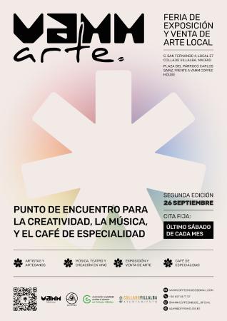 Imagen Segunda edición de la Feria “Vamm Arte” este sábado en la Plaza del Párroco Carlos Sainz de Collado Villalba