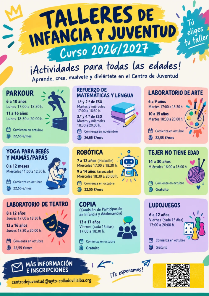 Imagen Actividades Infancia y Juventud