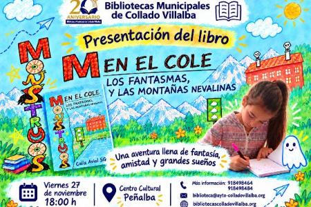 Presentación "Monstruos en el cole: los fantasmas y las montañas nevalinas" a cargo de Caliz Avial SG