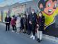 Imagen El túnel de la calle Asturias estrena un nuevo mural realizado por integrantes de Apascovi y grafiteros de Collado Villalba