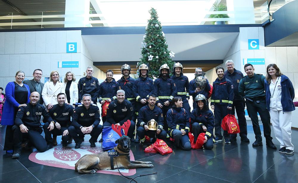 Imagen Visita sorpresa de Navidad al Hospital de Collado Villalba